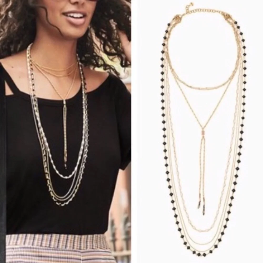 :: S&D Versatile Terney Layering Necklace - Picture 4 of 8